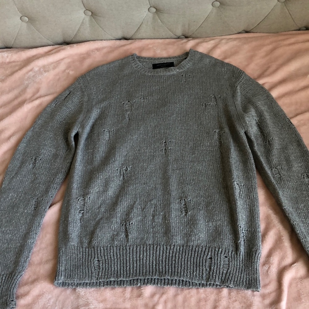 Allsaints distressed sweater
